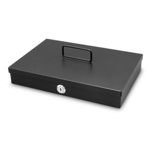 Caja de seguridad de acero con manija de fácil traslado. - WRT