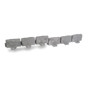 Cerca decorativa para jardín flexible tipo PIEDRAS REALISTAS. - EASYFLEX