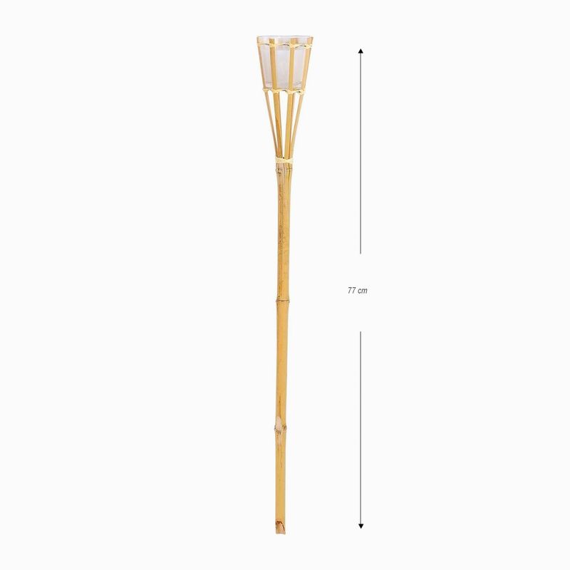 Antorcha-LED-de-jardin-de-bamboo--con-vela-de-citronela-que-al-encender-su-mecha-activa-el-dispositivo-LED-de-colores.