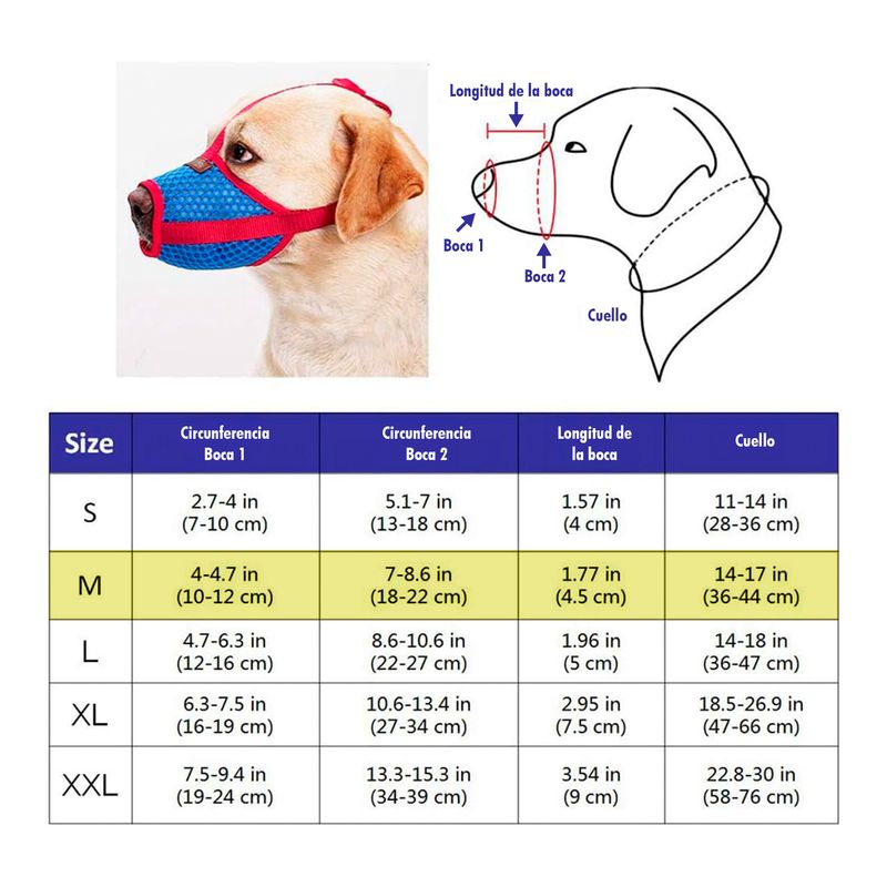 Bozal-para-mascota-MEDIANO-fabricado-con-materiales-suaves-y-confortables-con-circunferencia-del-hocico-de-10-12-cm.