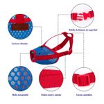 Bozal-para-mascota-GRANDE-fabricado-con-materiales-suaves-y-confortables-con-circunferencia-del-hocico-de-12-16-cm.