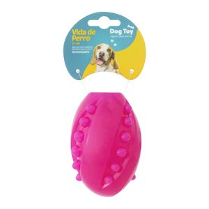 Juguete para perro tipo balón masticable de 10,5 cm. - VIDA DE PERRO