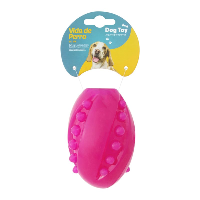 Juguete-para-perro-tipo-balon-masticable-de-caucho-no-toxico.-Ideal-para-esconder-croquetas-pequeñas-en-su-interior.