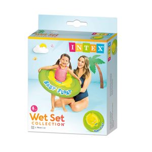 Flotador inflable para bebé tipo ASIENTO CON SOPORTE INTERIOR. - INTEX