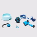Set-de-aseo-y-juguetes-para-cachorro-que-incluye--pelota-cepillo-plato-de-105-cm-juguete-masticador-placa-y-clicker.