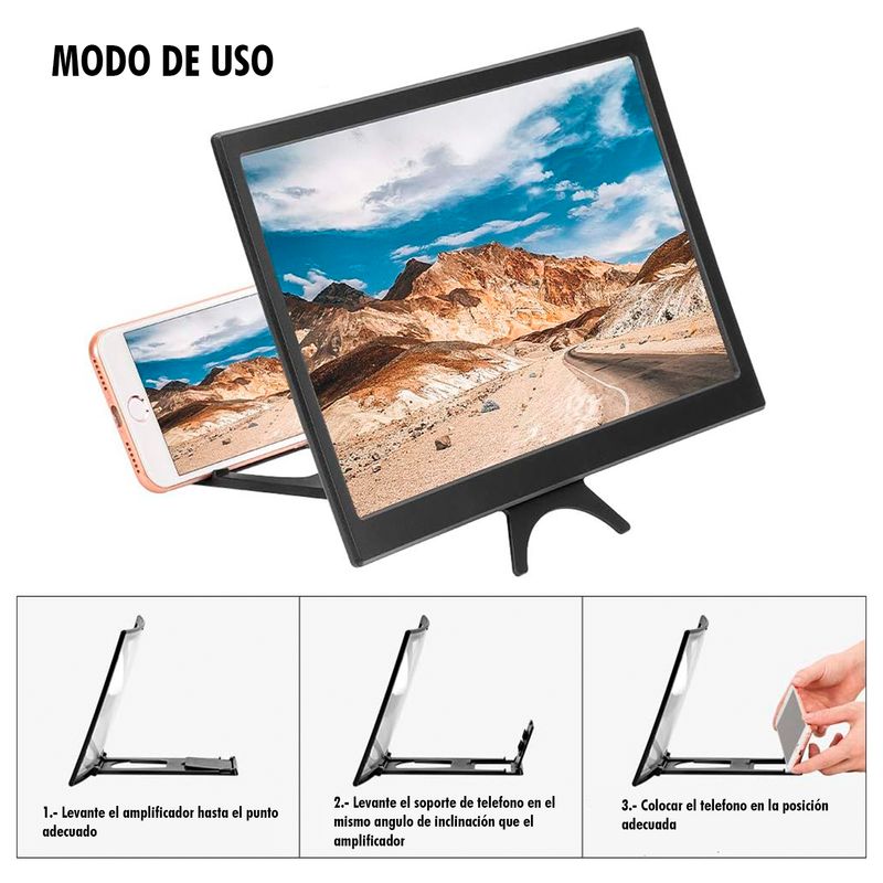 Lupa-para-pantalla-de-smartphone-con-soporte-plastico-antideslizante.-Amplia-la-imagen-hasta-un-200-.-Uso-recreativo.
