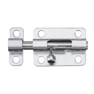 Picaporte multiusos de acero galvanizado de 6.4 cm con pestillo externo. - NATIONAL HARDWARE