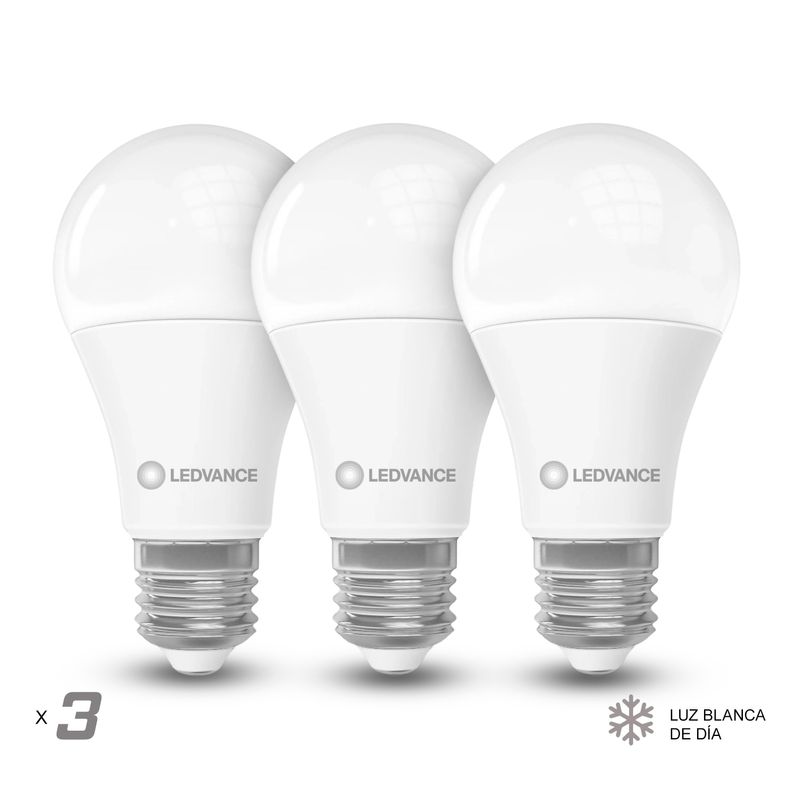 Pack-de-focos-LED-tipo-bombillo-con-base-estandar-E27.-CARACTERISTICAS--9W-Luz--blanca-de-dia-Intensidad-800-lumenes.