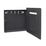 Organizador-de-llaves-de-5-servicios--con-estructura-de-acero-recubierta-en-pintura-anti-oxido-y-puerta-magnetica.