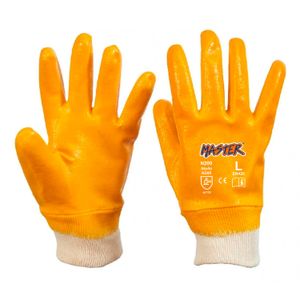 Guantes multiusos GRANDES con recubrimiento de NITRILO. - MASTER