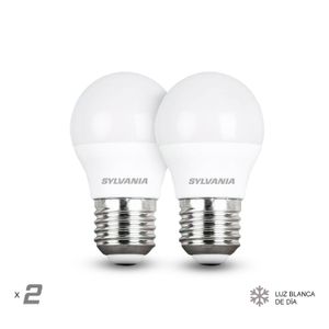 Pack de focos LED tipo bombillo con base estándar E27. - SYLVANIA
