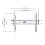Soporte-de-TV-inclinable-de-montaje-a-pared.-Soporta-televisores-planos-y-curvos-de-37-a-70-pulgadas.-Soporta-50-kg-max.