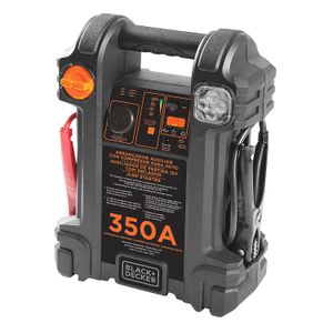 Arrancador auxiliar con compresor para auto; 350 Amp. - BLACK + DECKER