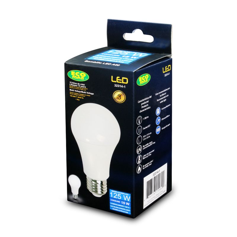 Foco-LED-tipo-bombillo-con-base-estandar-E27.-CARACTERISTICAS--15W-Luz--blanca-de-dia-Intensidad-1300-lumenes.
