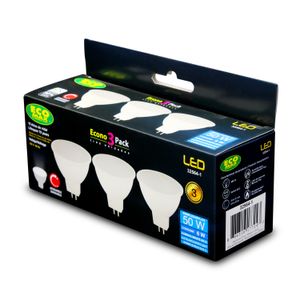 Pack de dicroicos LED tipo MR16 con socket G5.3. - ECO MAX