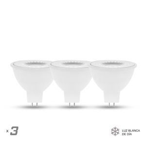 Pack de dicroicos LED tipo MR16 con socket G5.3. - ECO MAX