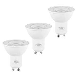 Pack de dicroicos LED con socket GU10. - ECO MAX
