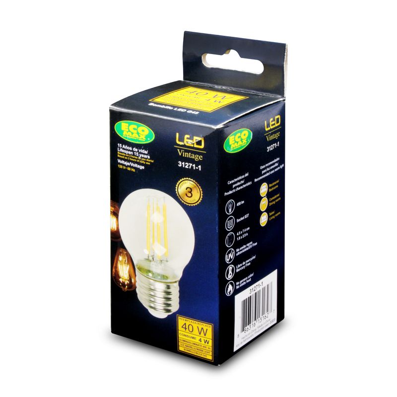 Foco-LED-tipo-bombillo-vintage-con-base-E27.-CARACTERISTICAS--4W-Luz--amarilla-calida-Intensidad-450-lumenes.