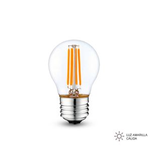 Foco LED tipo bombillo vintage con base estándar E27. - ECO MAX
