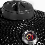 Parrilla-KAMADO-PREMIUM-de-21--con-interior-ceramico-alimentado-por-carbon.-Asa-hornea-guisa-rostiza-y-ahuma.