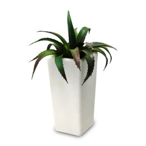 Planta decorativa de 12 cm artificial tipo ALOE VERA. - ORGILL