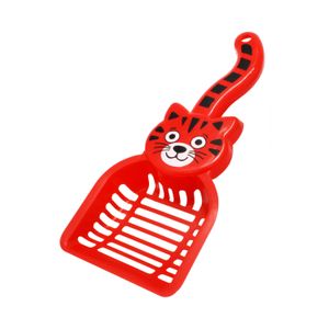 Pala recogedora para arena de gatos con orificios. - TINYS