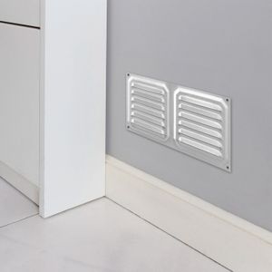 Rejilla de ventilación de aluminio resistente a la intemperie. - BRINOX