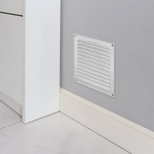 Rejilla de ventilación de aluminio resistente a la intemperie. - BRINOX