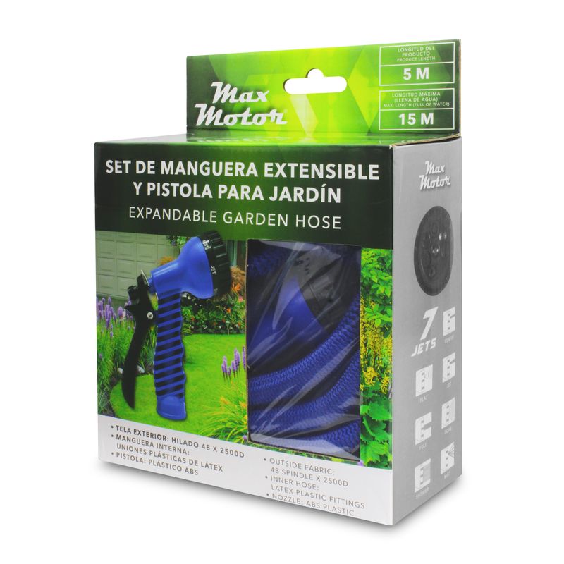 Manguera-retractil-para-jardin-ultra-ligera-con-cuerpo-auto-expandible-de-accion-por-el-agua.-Se-extiende-hasta-15-m.