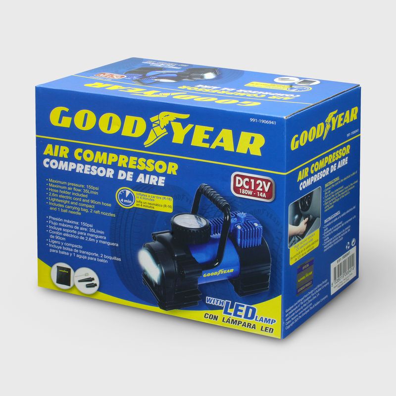 Compresor-de-emergencia-de-180W-de-potencia-a-150-PSI-de-presion.-Funciona-con-una-fuente-automotriz-de-12V.