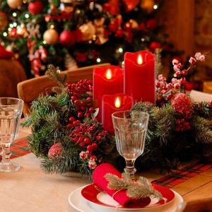 Set de velas LED decorativas con aroma a CANELA sin flama. - ORGILL