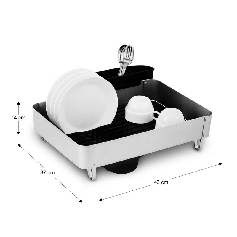 Escurridor-de-platos-con-estructura-de-aluminio-inoxidable-y-base-plastica-escurridora.-Soporta-12-platos-y-4-vasos.