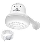 Ducha-electrica-de-110-127-V---5400W-con-brazo-extensible-y-mini-ducha-de-mano