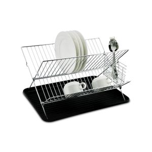 Escurridor de platos con estructura de acero inoxidable. - K PRO