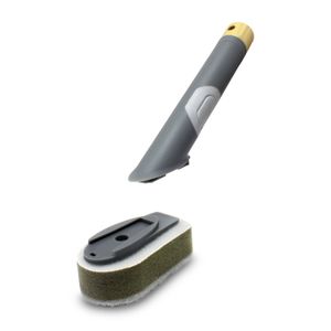 Esponja de cocina con mango dispensador de jabón líquido. - KENNEDY