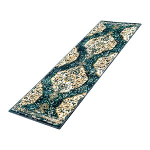 Alfombra de pasillo de 1.8 m acolchada con diseño TRADICIONAL PERSA. - KENNEDY