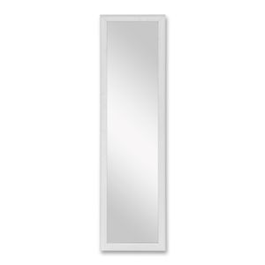 Espejo de pared de 40 x 150 cm con marco gris de apariencia lisa. - ORGILL