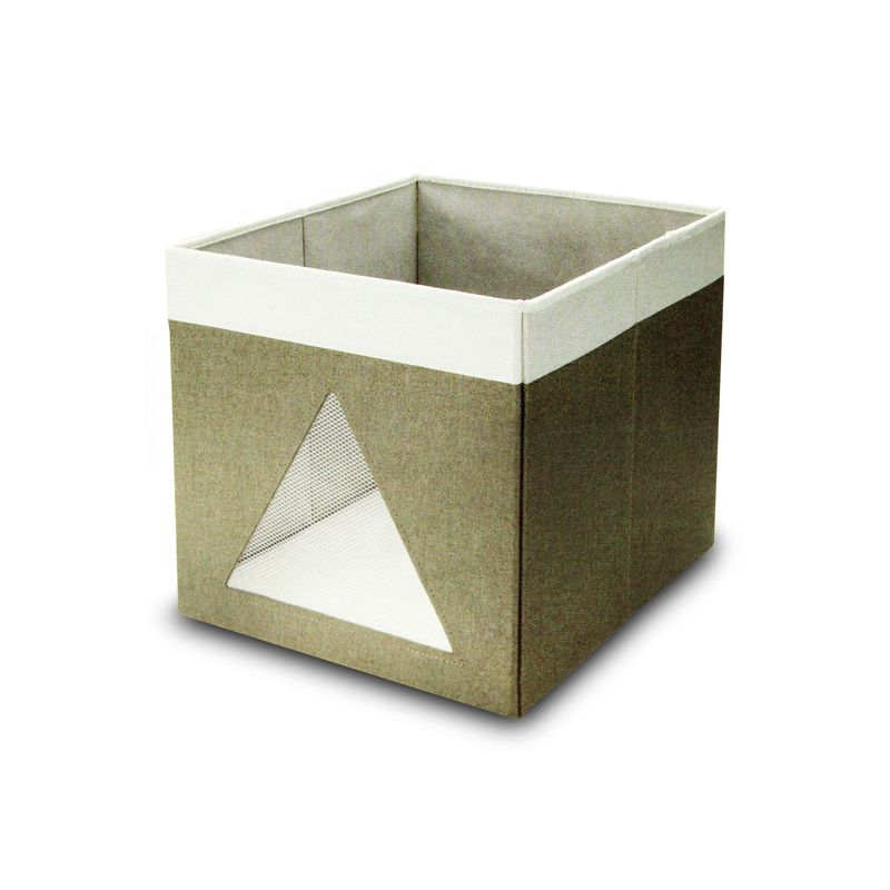 Caja-organizadora-plegable-con-ventana-que-permite-ver-el-contenido-de-su-interior.-Estructura-rigida-colapsable.
