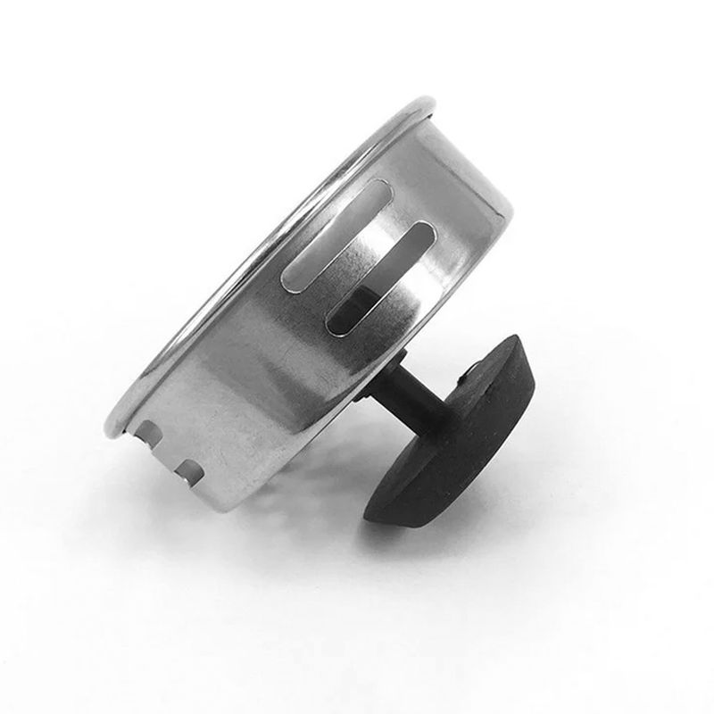 Colador-para-fregadero-de-7.5-cm-de-diametro-con-mecanismo-de-sellado-para-fregadero.-Facil-de-usar-y-de-limpiar.