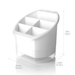 Escurridor-porta-cubiertos-plastico-de-5-servicios-con-orificios-base-de-ventilacion-y-escurrido.-Incluye-una-bandeja.