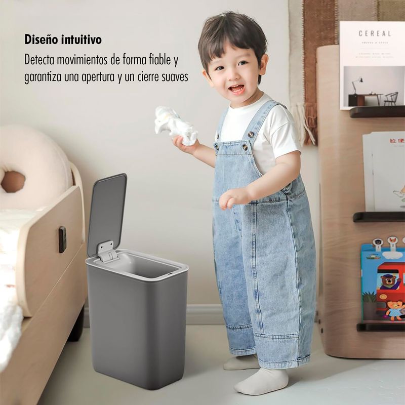 Basurero-con-sensor-de-apertura-de-8-lt-de-capacidad-con-soporte-interno-para-fundas-y-asa-de-transporte-de-silicona.
