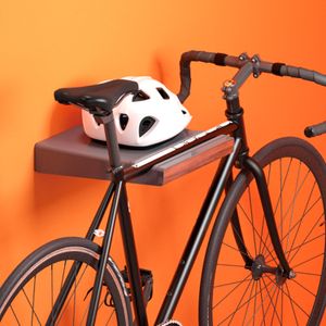 Soporte para bicicleta de diseño PREMIUM con anclaje suspendido. - BRATECK