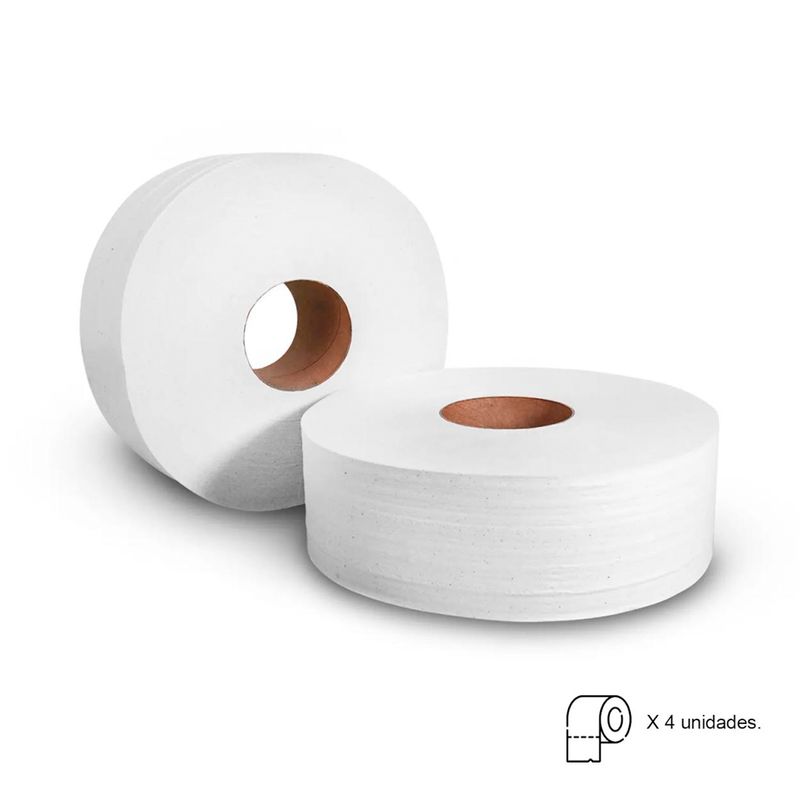 Papel-higienico-una-hoja-jumbo-500-m-pack-x-4