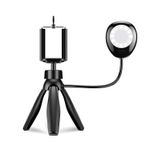 Tripode-con-luz-selfie-para-smartphone-de-hasta-5.5-pulgadas.-Incluye-una-lampara-LED-con-3-niveles-de-intensidad-de-luz.