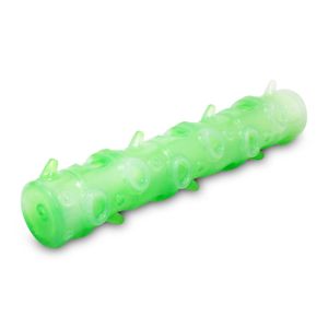 Juguete fosforescente para perro en forma de VARA que brilla en la oscuridad. - DUKES