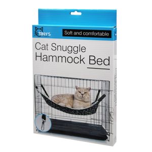 Cama tipo hamaca para gatos de 33 x 48 cm que soporta hasta 6,8 kg. - TINYS