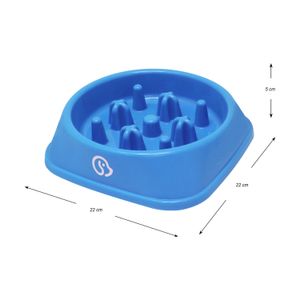Plato para perro con diseño interno que calma el estrés. - VIDA DE PERRO