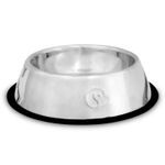 Plato-para-mascota-fabricado-en-acero-inoxidable--ideal-para-servir-alimento-a-mascotas-de-raza-grande.