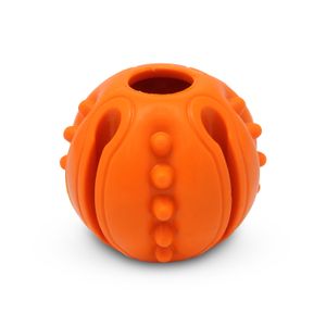 Juguete para perro en forma de PELOTA con puntas estimulantes suaves. - VIDA DE PERRO