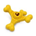 Juguete-para-perro-tipo-CRUCETA-LEGO-con-pupos-estimulantes-suaves.-Intensifica-el-interes-por-el-juego-y-el-alimento.
